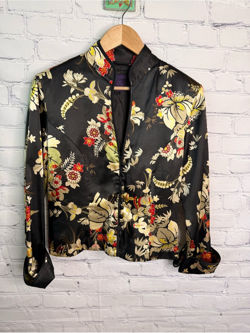 METAPHOR Vintage Asian Inspired Blazer Jacket Medium